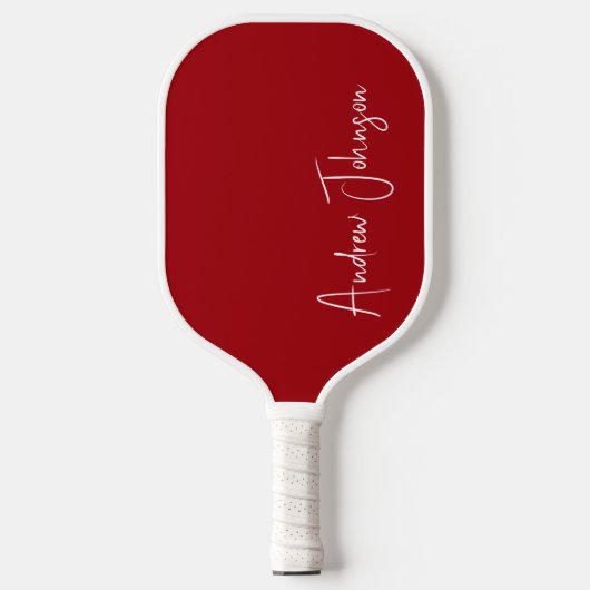 Raquette De Pickleball Monogramme Pickleball Rouge (Recto)