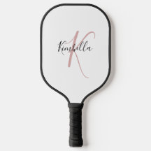 Monogramme Rose Poussiéreux