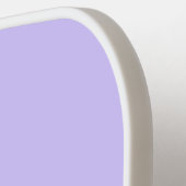 Raquette De Pickleball Monogramme simple à trois lettres pâle (Détail gauche)