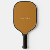 Raquette De Pickleball Monogramme simple de base Monogramme Professionnel (Verso)