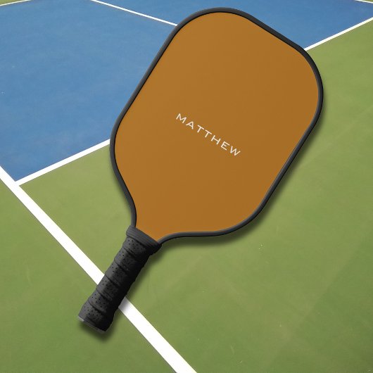 Raquette De Pickleball Monogramme simple de base Monogramme Professionnel