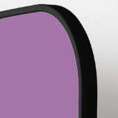 Raquette De Pickleball Monogramme Violet Clair (Détail gauche)