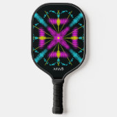 Raquette De Pickleball Monogrammed Pickle Ball Paddle (Verso)