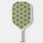Raquette de Pickleball Monogrammée Verte Amusante (Verso)