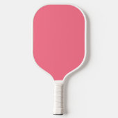 Raquette De Pickleball Monographie de script, rose vif (Verso)