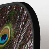 Raquette De Pickleball Monographie personnalisée Proud Peacock (Détail gauche)