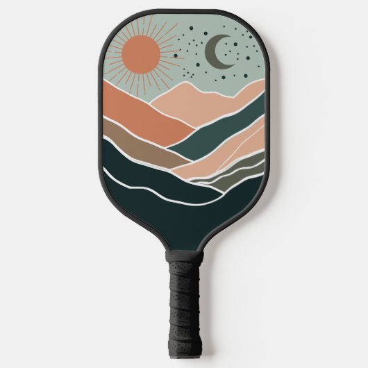 Raquette De Pickleball Monts Sun & Moon (Recto)