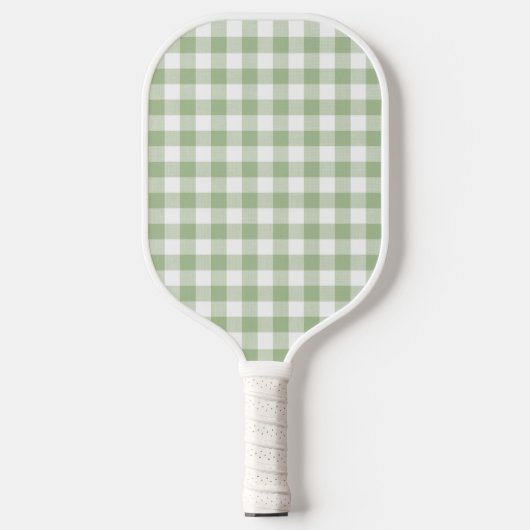 Raquette De Pickleball Moss Green Preppy En vichy Pickle Ball (Recto)