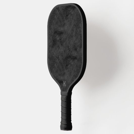 Raquette De Pickleball Motif à fourrure noire (Gauche)