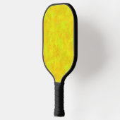 Raquette De Pickleball Motif Abstrait Jaune Orange Vert (Gauche)