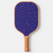 Raquette De Pickleball Motif Abstrait rétro (Recto)