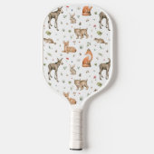 Raquette De Pickleball Motif animal de bois mou (Verso)
