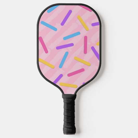 Raquette De Pickleball Motif Arc-en-ciel (Recto)