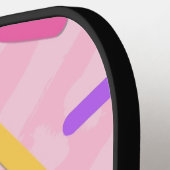 Raquette De Pickleball Motif Arc-en-ciel (Détail gauche)