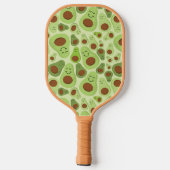 Raquette De Pickleball Motif Avocado avec monogramme (Verso)