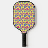 Raquette De Pickleball Motif Bitcoin coloré (Recto)