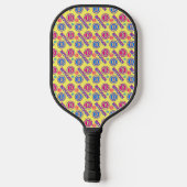 Raquette De Pickleball Motif Bitcoin coloré (Verso)