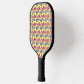 Raquette De Pickleball Motif Bitcoin coloré (Gauche)