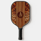 Raquette De Pickleball Motif bois (Verso)