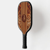 Raquette De Pickleball Motif bois (Gauche)