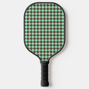 Raquette De Pickleball Motif Brown de contrôle du diamant vert