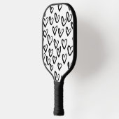 Raquette De Pickleball Motif cardiaque de peinture AVC (Gauche)