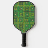 Raquette De Pickleball Motif Carré Green Granny (Verso)