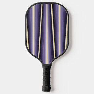 Raquette De Pickleball Motif chevron blanc violet