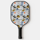Raquette De Pickleball Motif chien mignon Doodle (Recto)