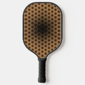 Raquette De Pickleball Motif cool de peigne de miel (Verso)