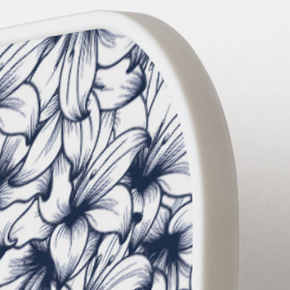 Raquette De Pickleball Motif croisé Lily Flower Enk