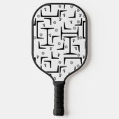 Raquette De Pickleball Motif d'acier structurel (Verso)