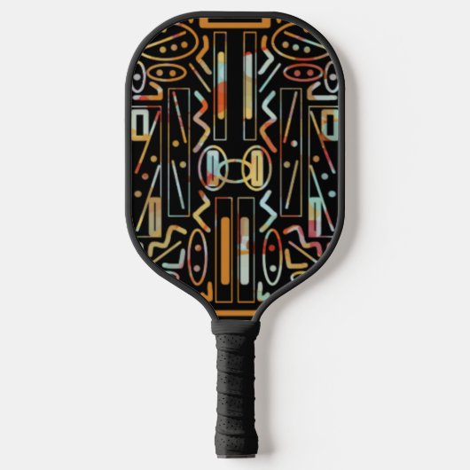 Raquette De Pickleball Motif d'art Scratch du Sud-Ouest (Recto)