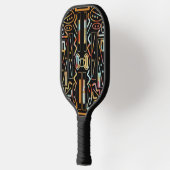 Raquette De Pickleball Motif d'art Scratch du Sud-Ouest (Gauche)