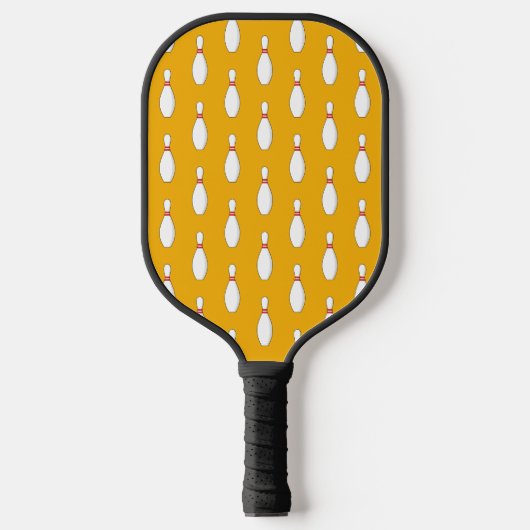 Raquette De Pickleball Motif de Bowling Skittle (Recto)