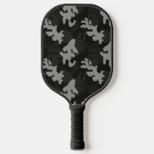Raquette De Pickleball Motif de camouflage noir (Recto)