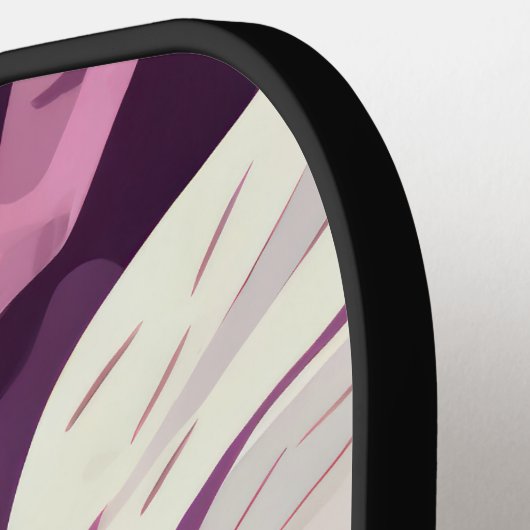 Raquette De Pickleball Motif de camouflage rose (Détail gauche)