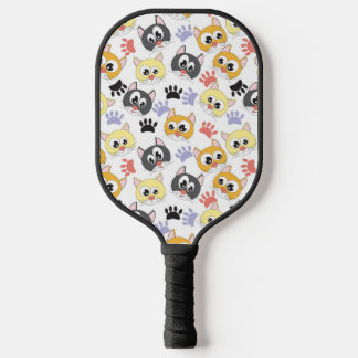 Raquette De Pickleball Motif de chats mignons