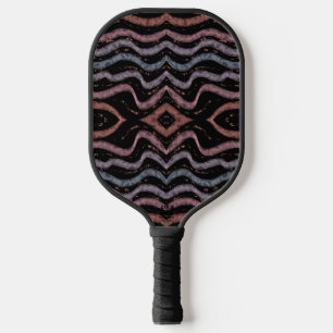Raquette De Pickleball Motif de dessin de peau de serpent Viper en couleu