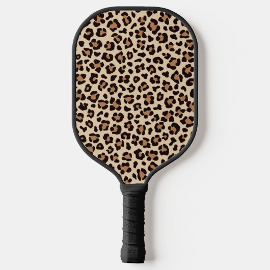 Raquette De Pickleball Motif de fourrure léopard (Verso)
