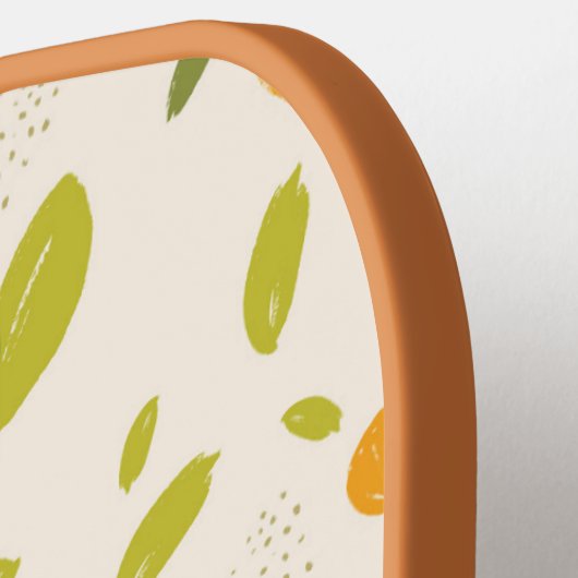 Raquette De Pickleball Motif de fruits cuits à la chair (Détail gauche)