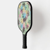 Raquette De Pickleball Motif de graffiti urbain coloré (4) (Gauche)
