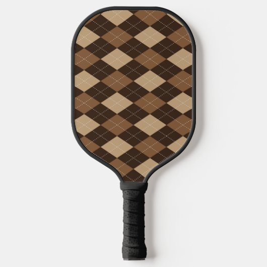 Raquette De Pickleball Motif de Jacquard cool avec points (Recto)