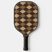 Raquette De Pickleball Motif de Jacquard cool avec points (Verso)