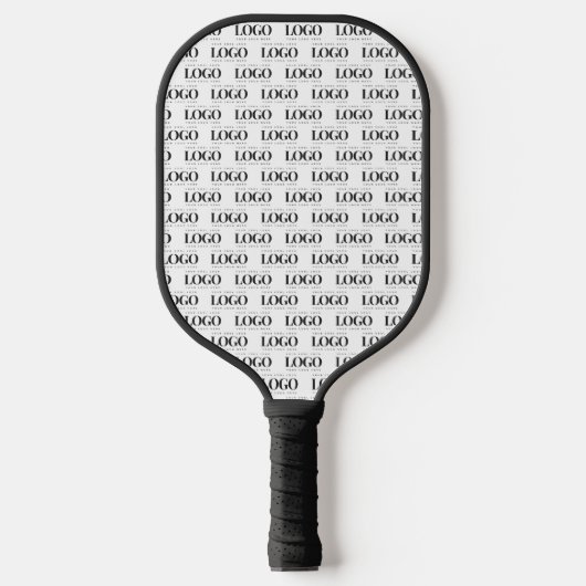 Raquette De Pickleball Motif de logo Entreprise Rectangle personnalisé (Recto)