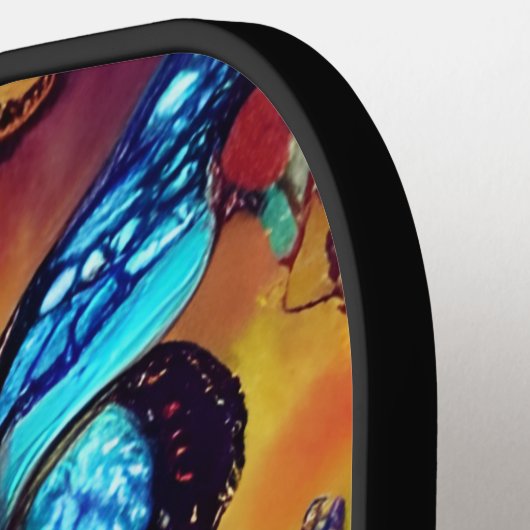 Raquette De Pickleball Motif de papillons Steampunk (Détail gauche)