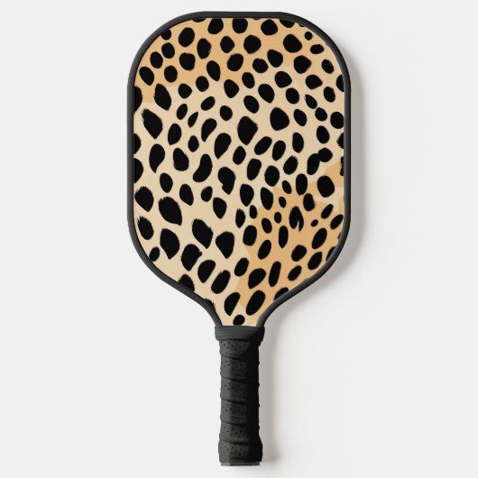 Raquette De Pickleball Motif d'impression Cheetah (Recto)