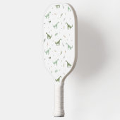 Raquette De Pickleball Motif Dinosaure Vert (Gauche)