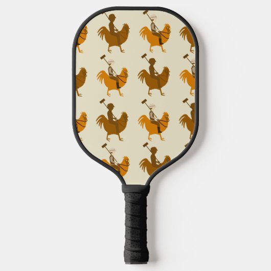 Raquette De Pickleball Motif du logo Double Pollo (Recto)
