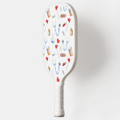 Raquette De Pickleball Motif Médicale blanc (Gauche)